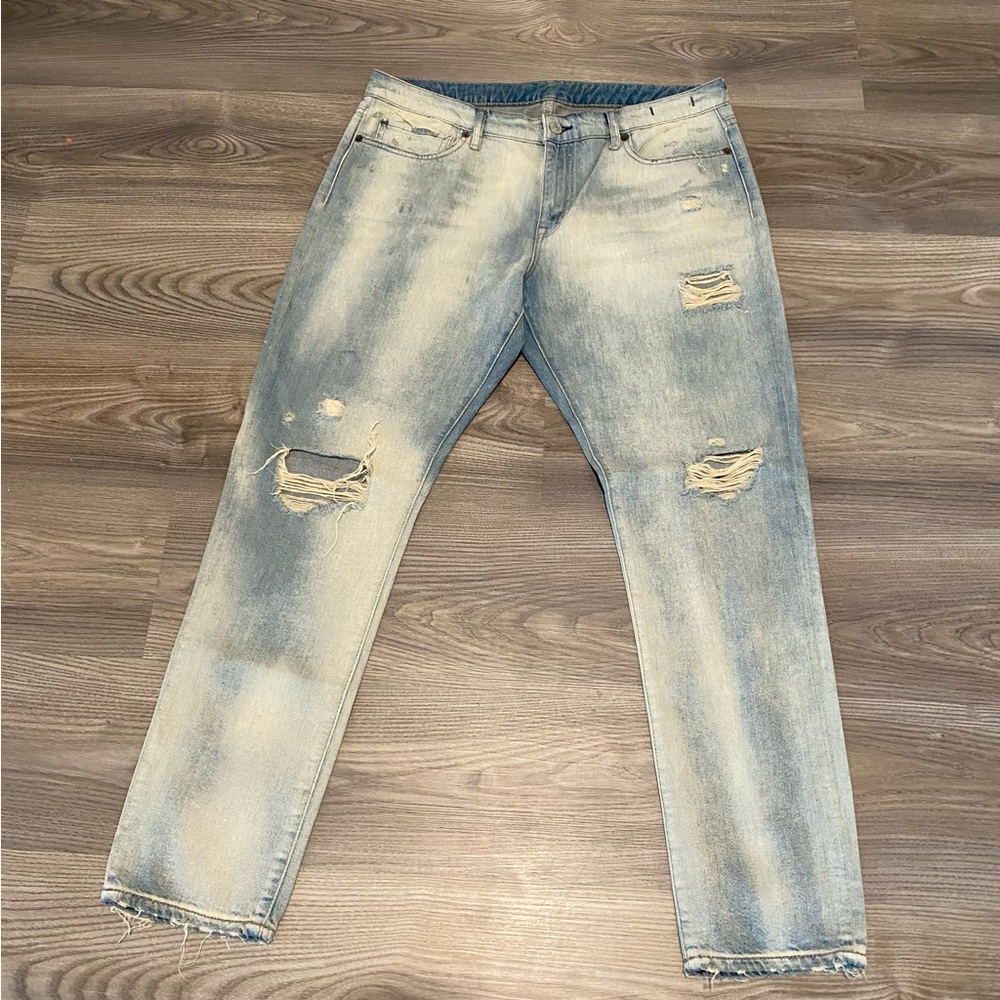 Denim & Supply Ralph Lauren Skinny Boyfriend Fit Dist Jeans Womens 34 x 28